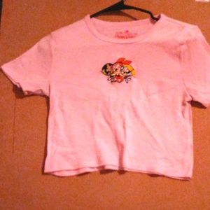 Power Puff girls crop top